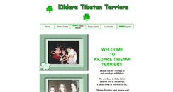 Desktop Screenshot of kildaretibetanterriers.com